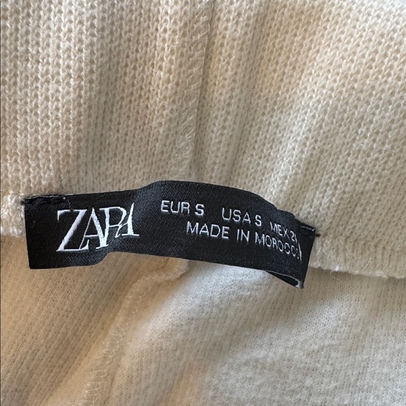 Zara Cream Pencil Skirt - Picture 4 of 4